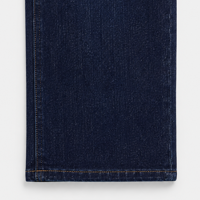 Blue Denim Jeans - Straight Fit