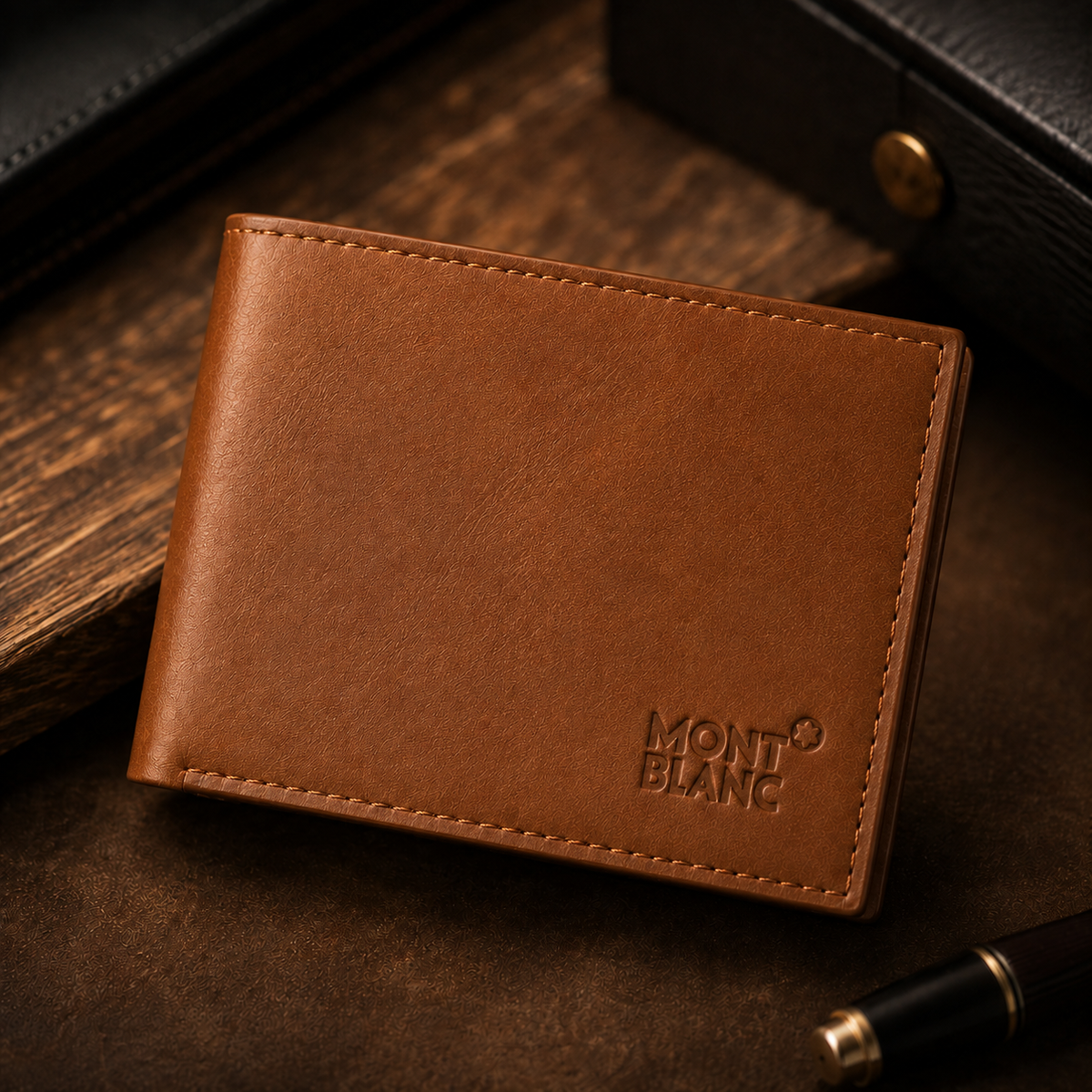 MB Bi-Fold Wallet | Hazelnut