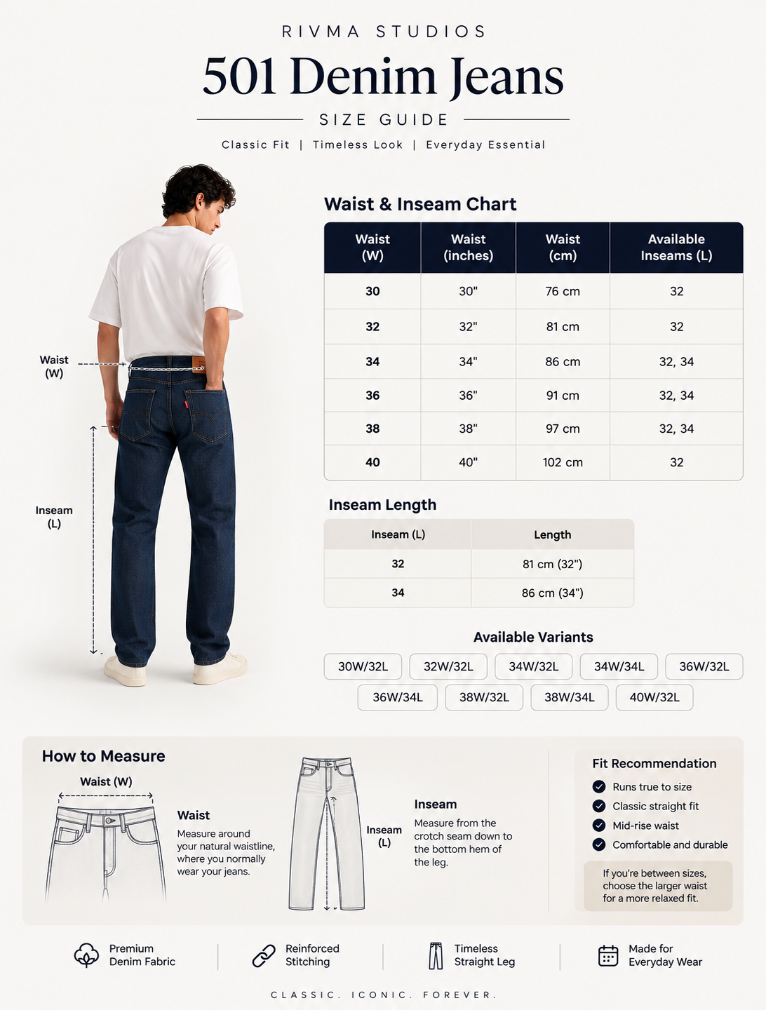 501 Straight Fit Jeans